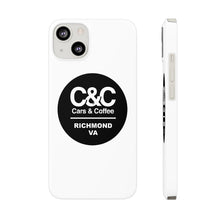 Load image into Gallery viewer, C&amp;CR Logo Slim Phone Cases (White)