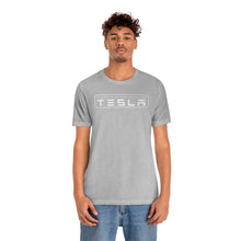 Load image into Gallery viewer, &quot;You Actually Have to Drive&quot; Tesla Unisex Jersey Tee (White)