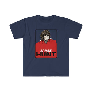 James Hunt F1 Unisex Softstyle Gildan Tee