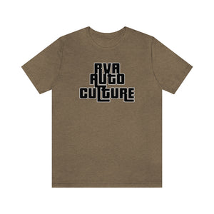 RVA Auto Culture Unisex Jersey Tee (Black)