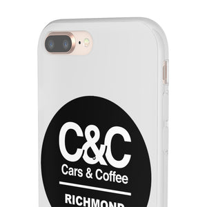 C&CR Logo Flexi iPhone Cases (White)
