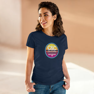 Women's C&CR "Summertime" Heavy Cotton Tee (MV Logo)