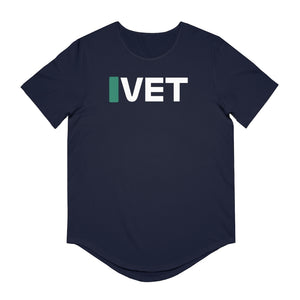 Sebastian Vettel "VET" F1 Standings Men's Curved Hem Tee