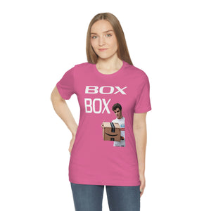 Lando Box Box Box Unisex Jersey Tee