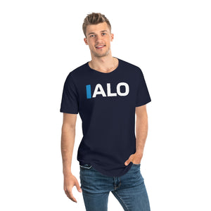 Fernando "ALO" F1 Standings Men's Curved Hem Tee