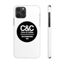 Load image into Gallery viewer, C&amp;CR Logo Slim Phone Cases (White)