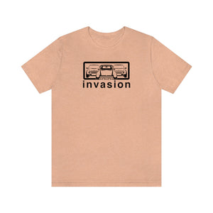 "Mini Invasion" Mini Unisex Jersey Tee (Black)