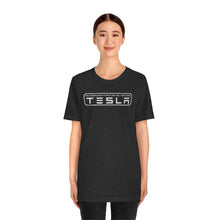 Load image into Gallery viewer, &quot;You Actually Have to Drive&quot; Tesla Unisex Jersey Tee (White)