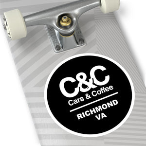 C&CR Round Stickers