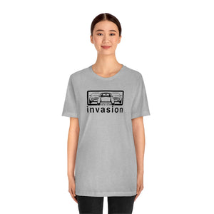 "Mini Invasion" Mini Unisex Jersey Tee (Black)