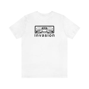 "Mini Invasion" Mini Unisex Jersey Tee (Black)