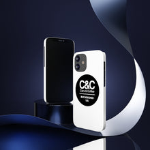 Load image into Gallery viewer, C&amp;CR Logo Slim Phone Cases (White)