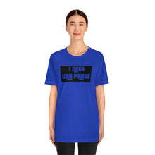 Load image into Gallery viewer, &quot;I NEED CAR PARTS&quot; Unisex Jersey Tee (Black)