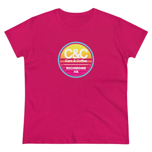 Women's C&CR "Summertime" Heavy Cotton Tee (MV Logo)