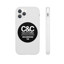 Load image into Gallery viewer, C&amp;CR Logo Flexi iPhone Cases (White)