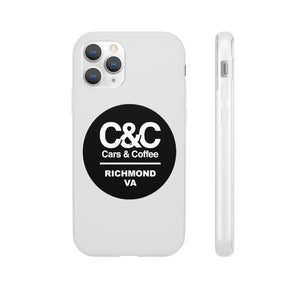 C&CR Logo Flexi iPhone Cases (White)