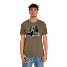Load image into Gallery viewer, RVA Auto Culture Unisex Jersey Tee (Black)