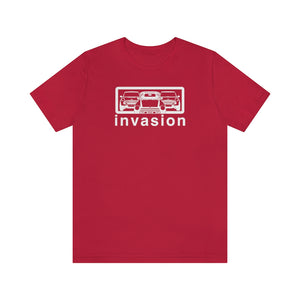 "Mini Invasion" Mini Unisex Jersey Tee (White)