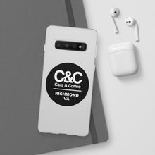 Load image into Gallery viewer, C&amp;CR Logo Flexi iPhone Cases (White)