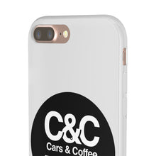 Load image into Gallery viewer, C&amp;CR Logo Flexi iPhone Cases (White)