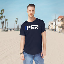 Load image into Gallery viewer, Pérez &quot;PER&quot; F1 Standings Men&#39;s Curved Hem Tee