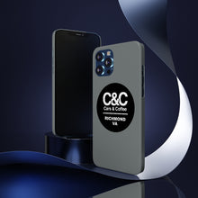Load image into Gallery viewer, C&amp;CR Logo Slim Phone Cases (Grey)