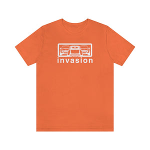 "Mini Invasion" Mini Unisex Jersey Tee (White)