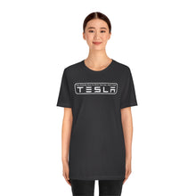 Load image into Gallery viewer, &quot;You Actually Have to Drive&quot; Tesla Unisex Jersey Tee (White)