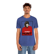 Load image into Gallery viewer, James Hunt F1 Unisex Jersey Tee